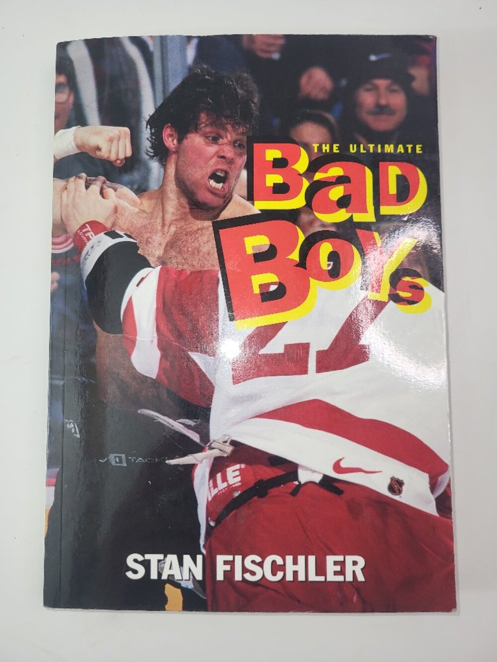 The Ultimate Bad Boys Hockey Book Stan Fischler NHL Fighting Hockey History 1999